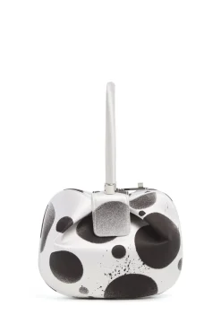 Adam Pendleton x Gabriela Hearst Nina Bag in Black & White Satin № 14