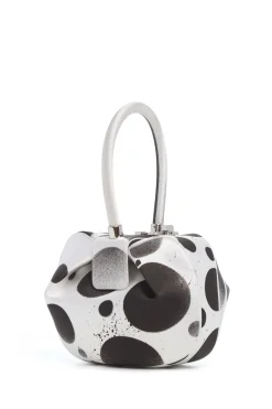 Adam Pendleton x Gabriela Hearst Nina Bag in Black & White Satin № 14