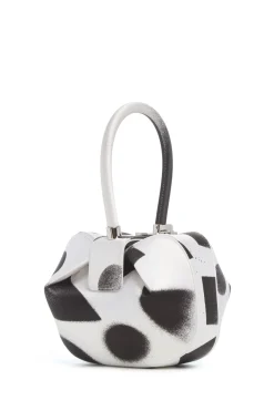 Adam Pendleton x Gabriela Hearst Nina Bag in Black & White Satin № 16