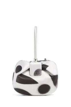 Adam Pendleton x Gabriela Hearst Nina Bag in Black & White Satin № 16