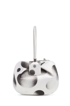Adam Pendleton x Gabriela Hearst Nina Bag in Black & White Satin № 18