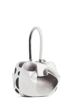Adam Pendleton x Gabriela Hearst Nina Bag in Black & White Satin № 21