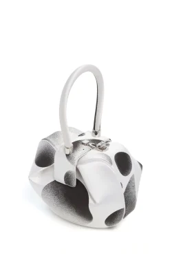 Adam Pendleton x Gabriela Hearst Nina Bag in Black & White Satin № 21