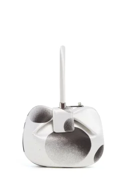 Adam Pendleton x Gabriela Hearst Nina Bag in Black & White Satin № 21