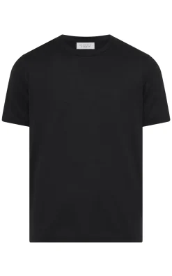 Bandeira T-Shirt in Black Cashmere Jersey