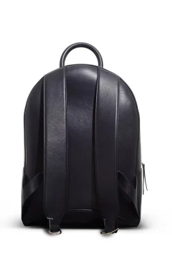 Billie Backpack in Navy Nappa Leather
