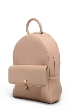Billie Backpack in Nude Nappa Leather