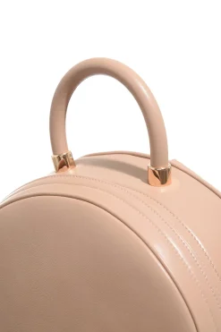 Billie Backpack in Nude Nappa Leather