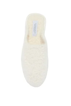 Bristol Slipper in Ivory Cashmere Boucle