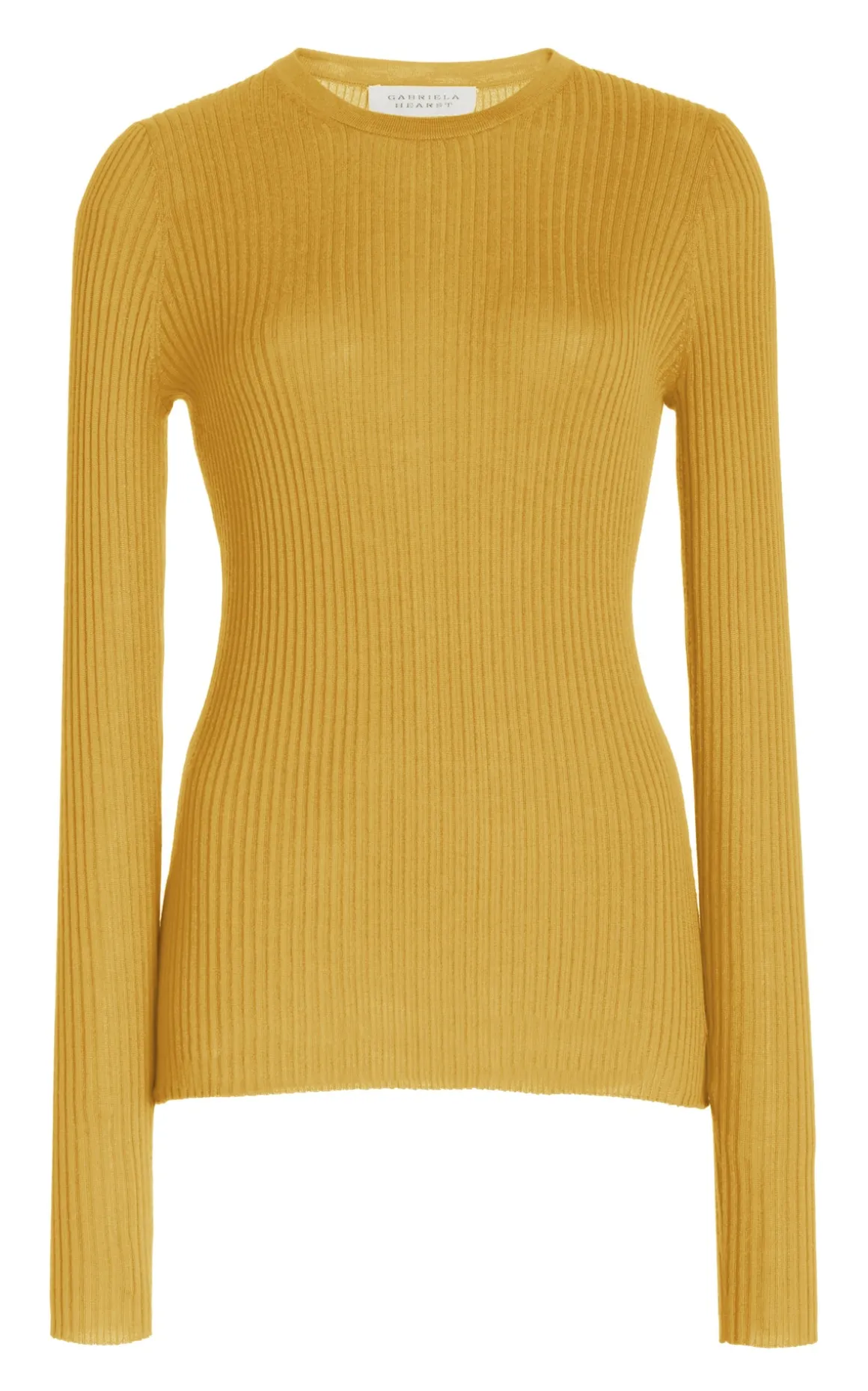 Browning Knit Sweater in Golden Birch Cashmere Silk