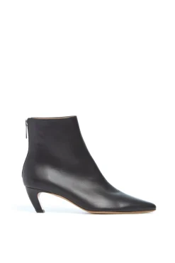 Clayton Ankle Boot in Black Nappa Leather