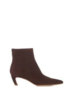 Clayton Ankle Boot in Dark Chocolate Suede