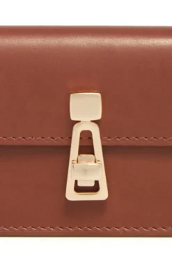 Concertina Card Wallet in Cognac Leather