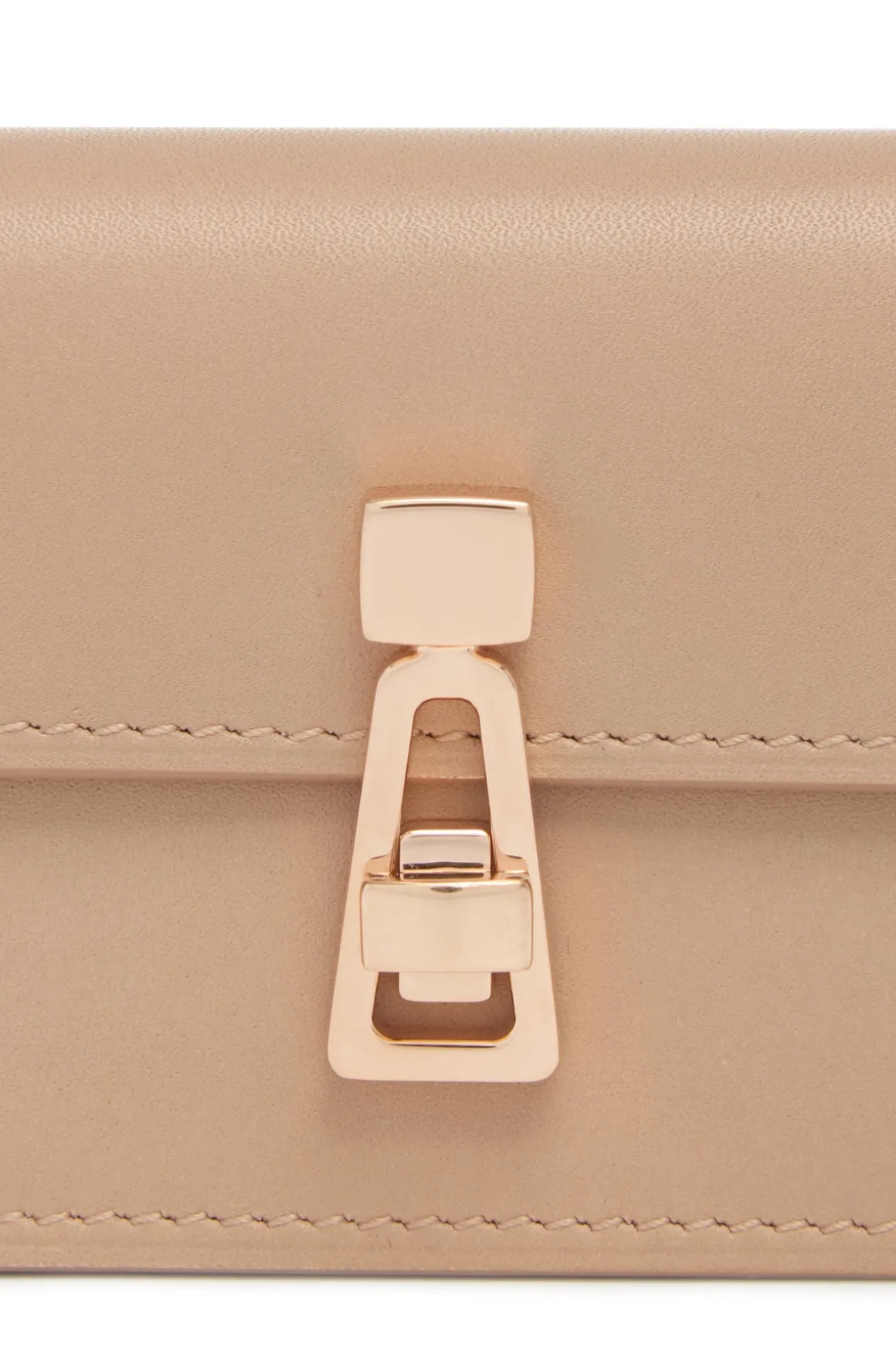 Concertina Card Wallet in Nude Leather