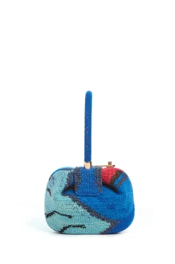 Demi Bag in Air Multi Crochet Cashmere