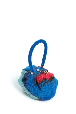 Demi Bag in Air Multi Crochet Cashmere