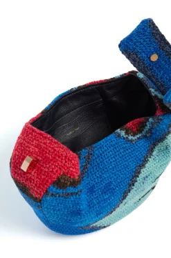 Demi Bag in Air Multi Crochet Cashmere