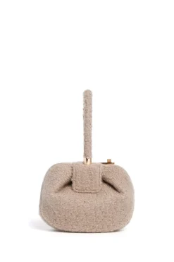 Demi Bag in Camel Cashmere Boucle