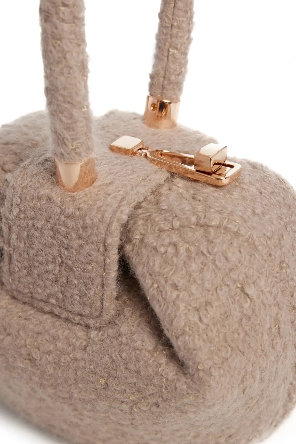 Demi Bag in Camel Cashmere Boucle