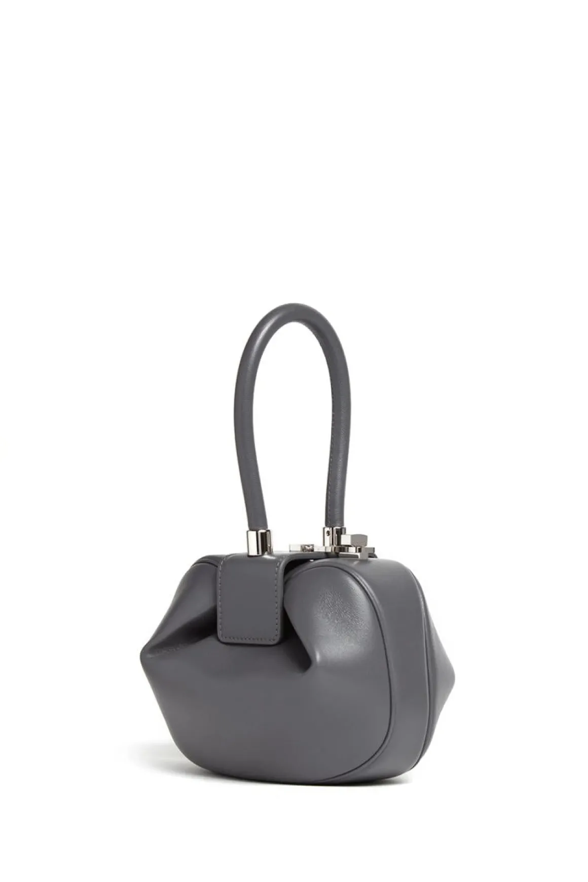 Demi Bag in Charcoal Nappa Leather