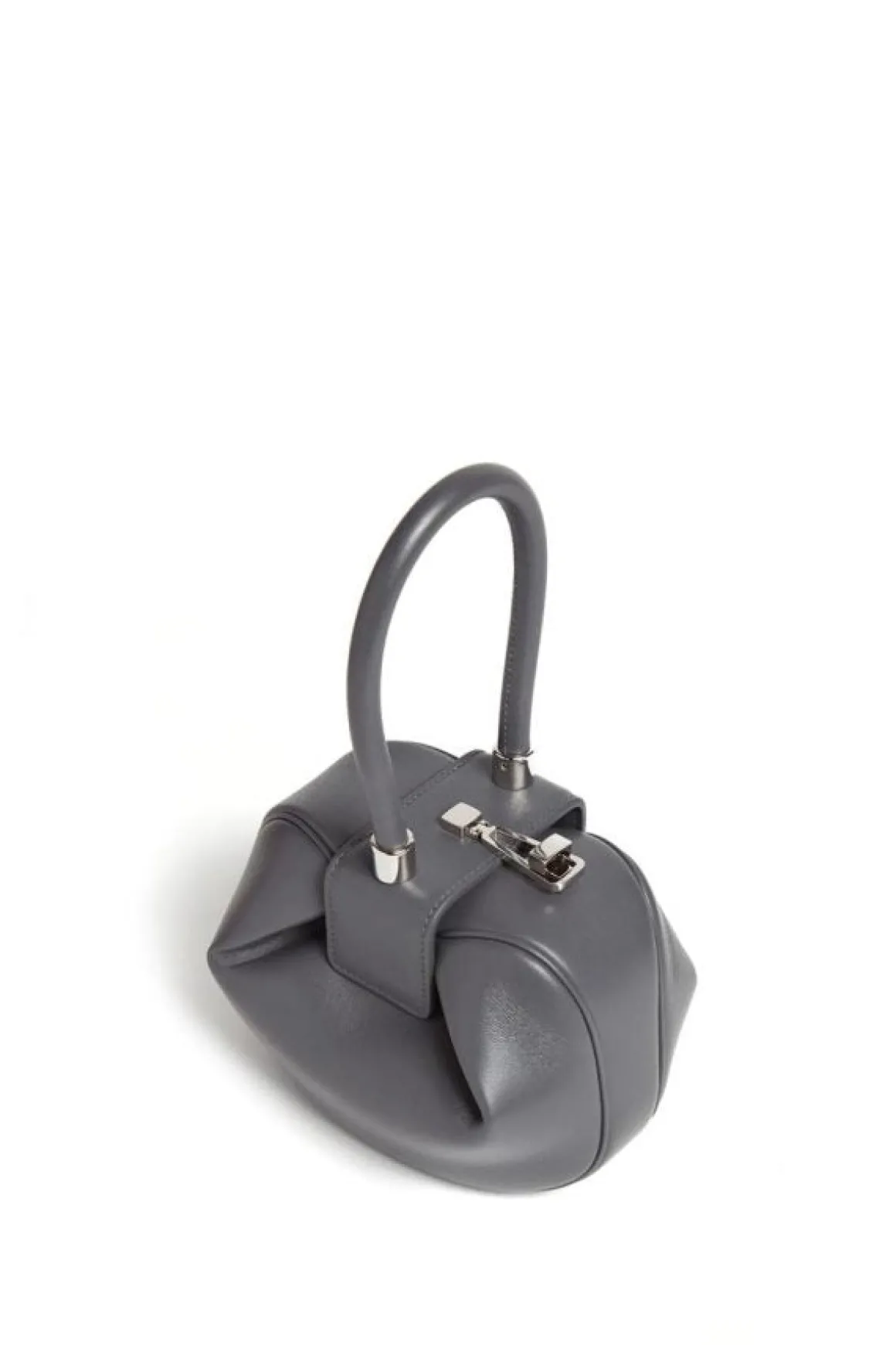 Demi Bag in Charcoal Nappa Leather