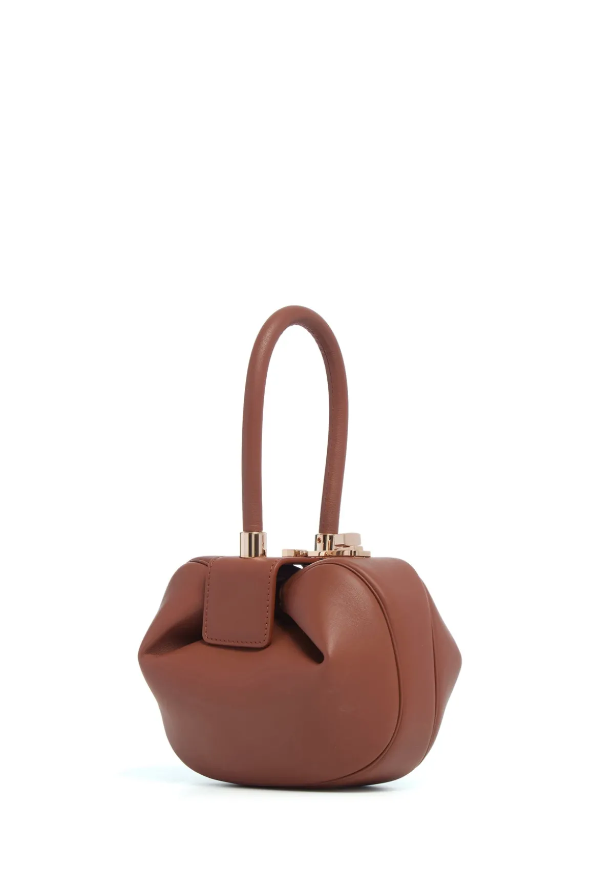 Demi Bag in Cognac Nappa Leather
