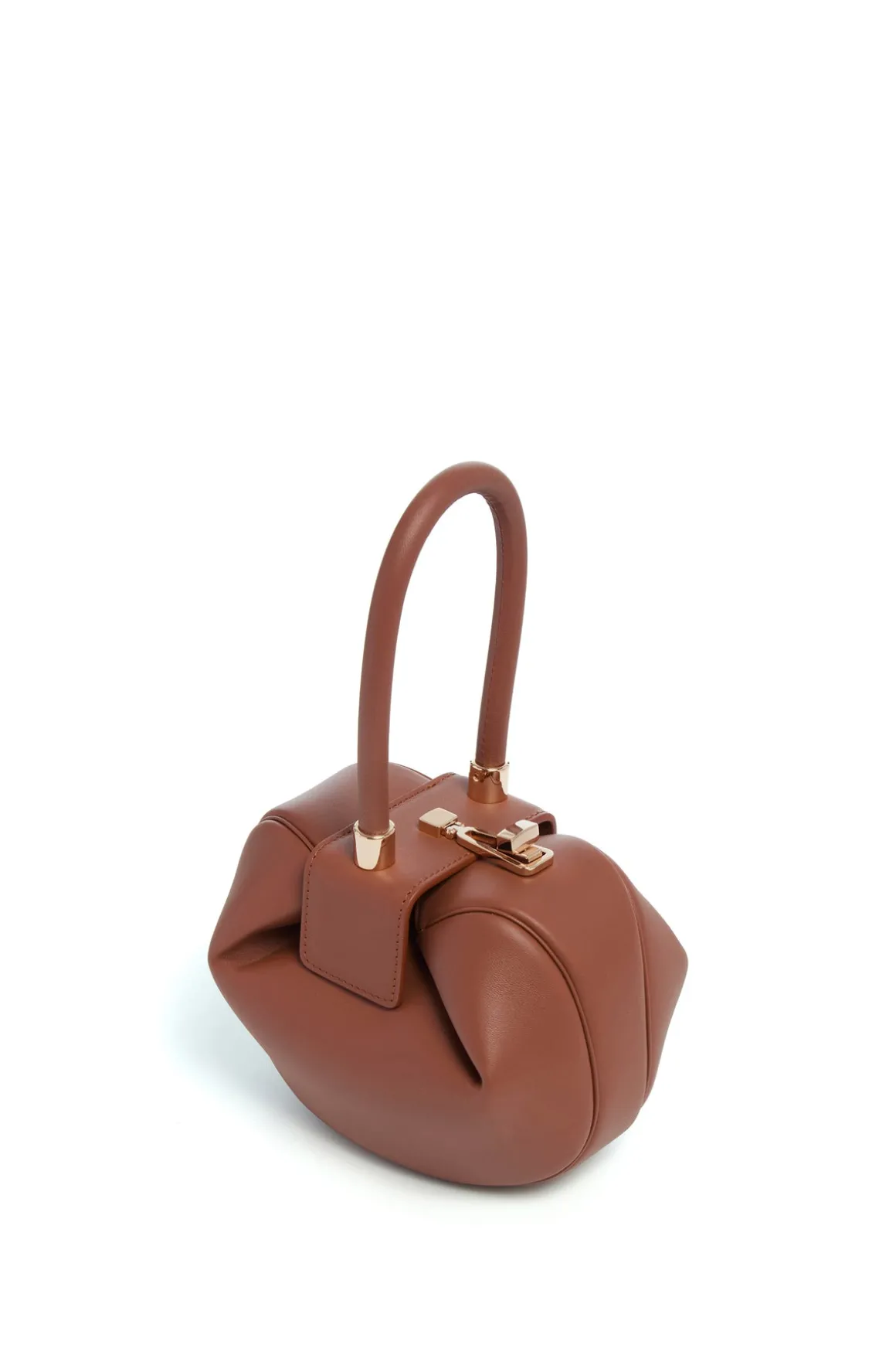 Demi Bag in Cognac Nappa Leather