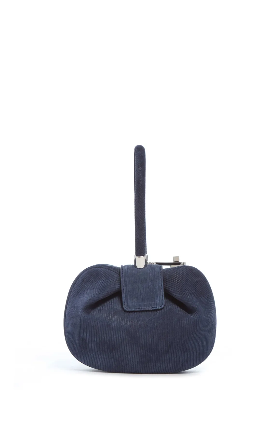 Demi Bag in Electric Navy Suede Corduroy