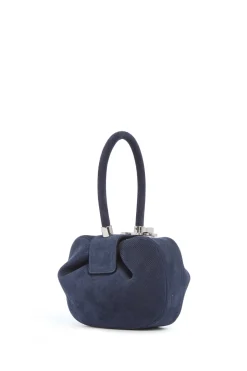 Demi Bag in Electric Navy Suede Corduroy