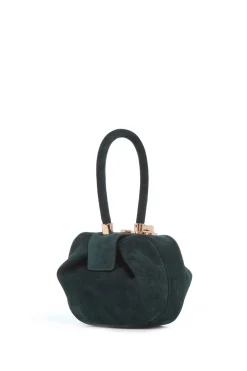 Demi Bag in English Green Suede Corduroy