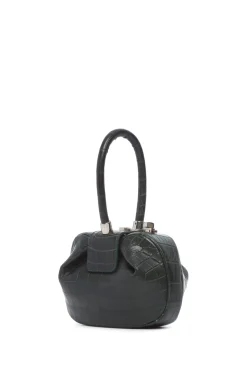 Demi Bag in Green Crocodile Leather