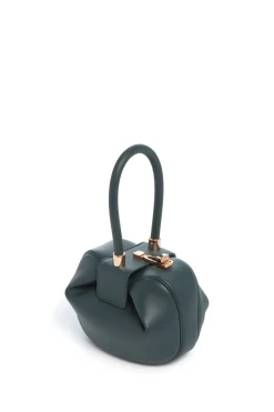 Demi Bag in Green Nappa Leather