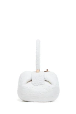 Demi Bag in Ivory Cashmere Boucle