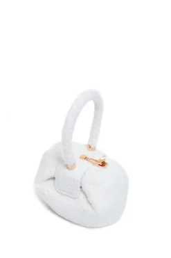 Demi Bag in Ivory Cashmere Boucle