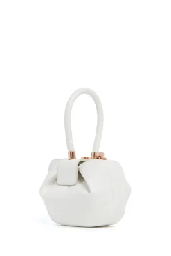 Demi Bag in Ivory Crocodile Leather