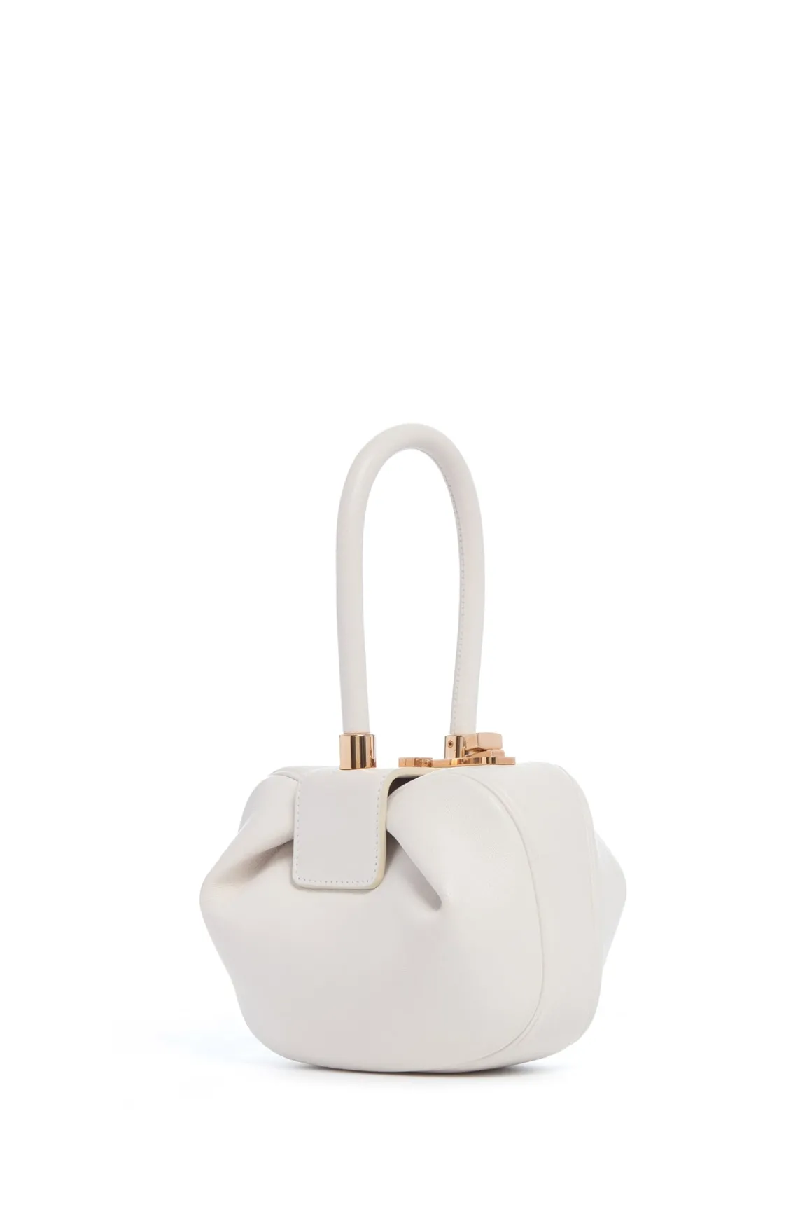 Demi Bag in Ivory Nappa Leather