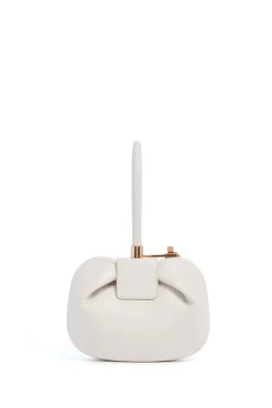 Demi Bag in Ivory Nappa Leather
