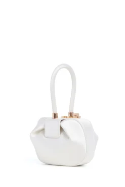 Demi Bag in Ivory Satin