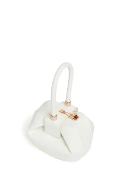 Demi Bag in Ivory Snakeskin