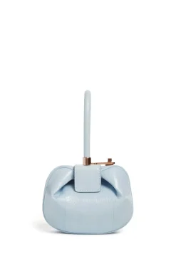 Demi Bag in Light Blue Snakeskin
