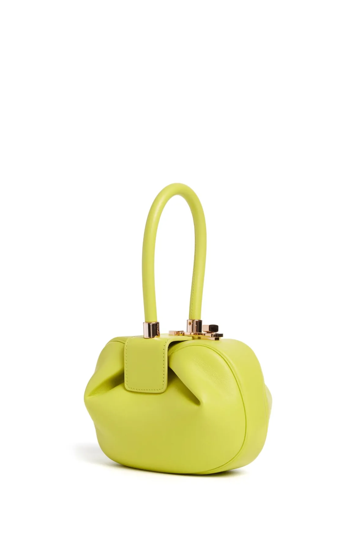Demi Bag in Lime Adamite Nappa Leather