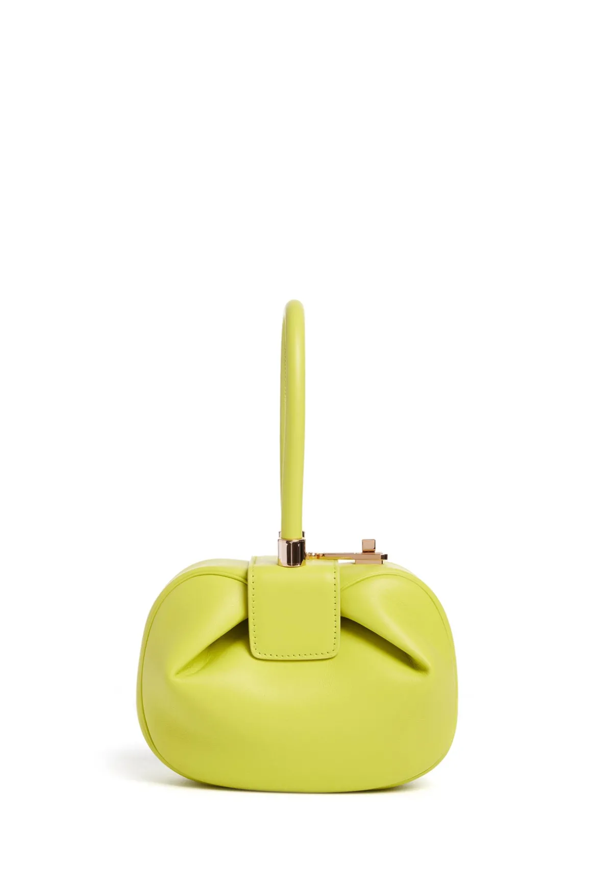 Demi Bag in Lime Adamite Nappa Leather