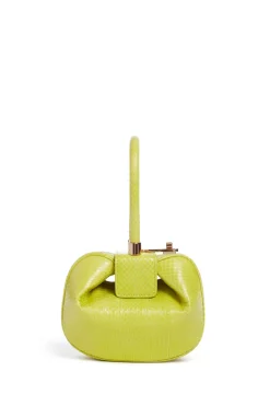 Demi Bag in Lime Adamite Snakeskin