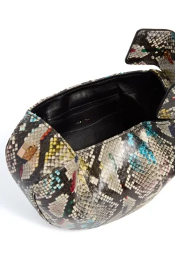 Demi Bag in Multi Snakeskin