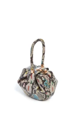 Demi Bag in Multi Snakeskin