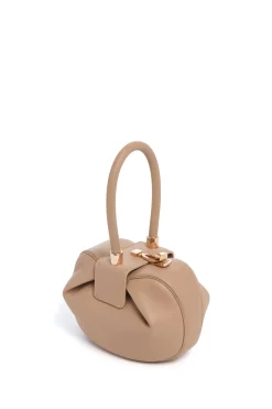 Demi Bag in Nude Nappa Leather