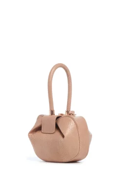 Demi Bag in Nude Snakeskin