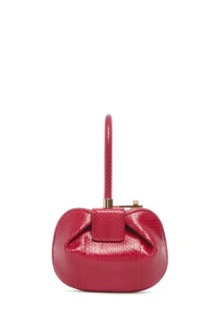 Demi Bag in Red Snakeskin