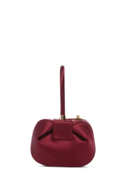 Demi Bag in Ruby Satin