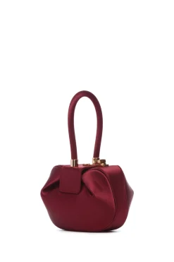 Demi Bag in Ruby Satin